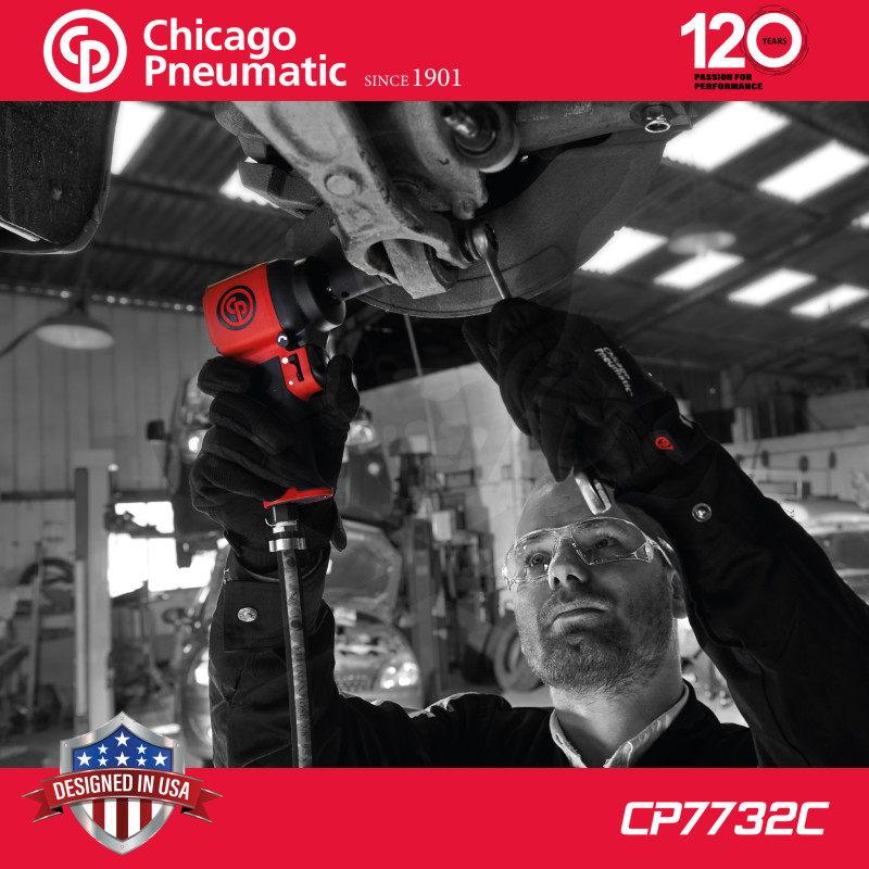 Légkulcs  1/2"   625 Nm Lazítás - 387 Nm Meghúzás Jumbo - Chicago