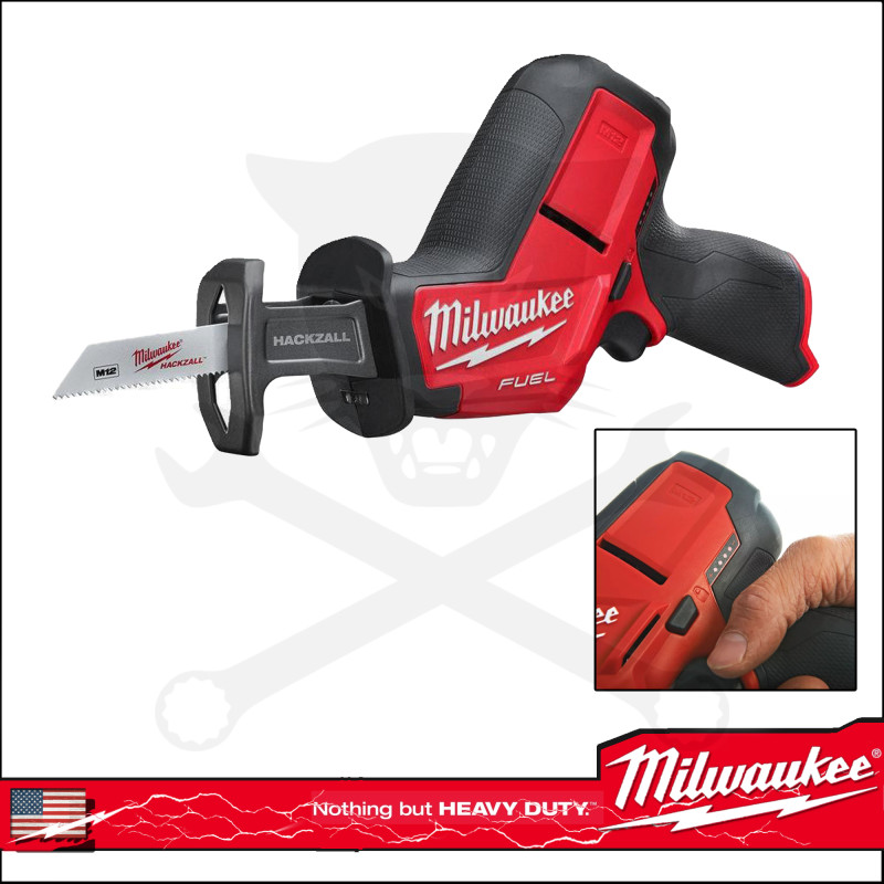 Kardfűrész, akkus M12 - akku nélkül, löket: 16 mm - Milwaukee (M12 CHZ-0)