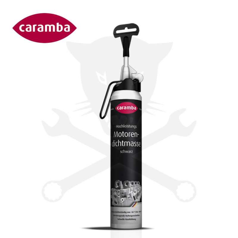 Motortömítő paszta, fekete 200 ml Caramba