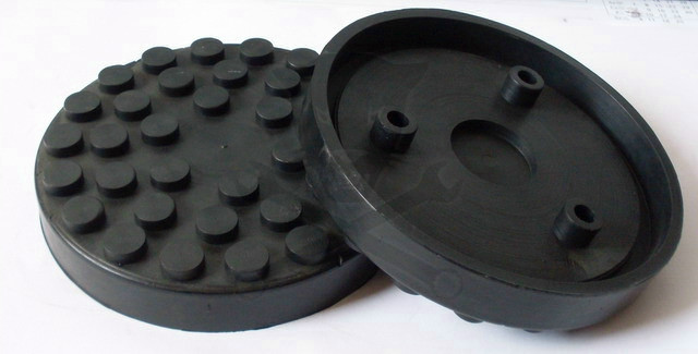 Gumipogácsa csápos emelőhöz 145/135 mm I-es félperem.-pöttyös-3poz