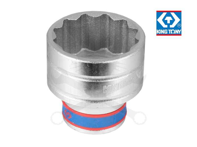 Dugókulcs - crowafej 1/2" 12 szög normál 34 mm King Tony