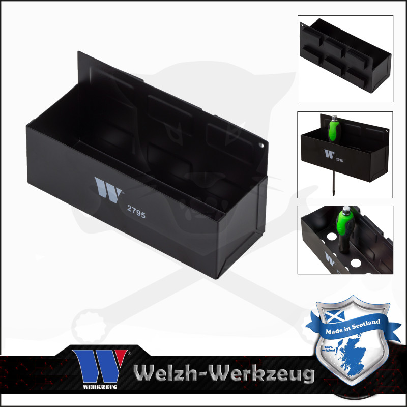 Mágneses tartó Spray flakonokhoz, csavarhúzókhoz -210x75x70 mm - Welzh