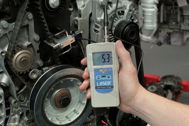 Vezérműszíj feszességmérő digitális profi