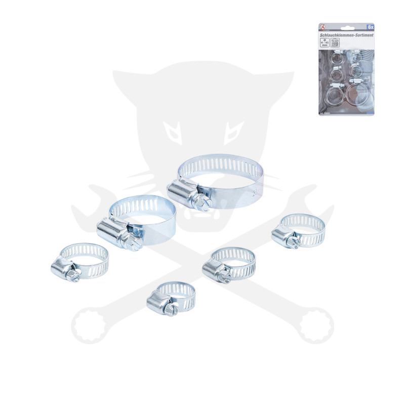 Bilincs készlet  6 részes 4-45 mm csövekhez - Kraftmann