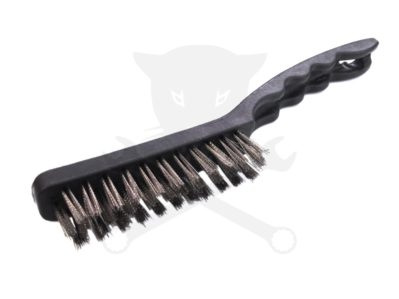 Drótkefe 3 soros - rozsdamentes