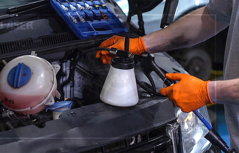 Diesel üzemanyag légtelenítő levegős adapter készlet vákuumpumpához