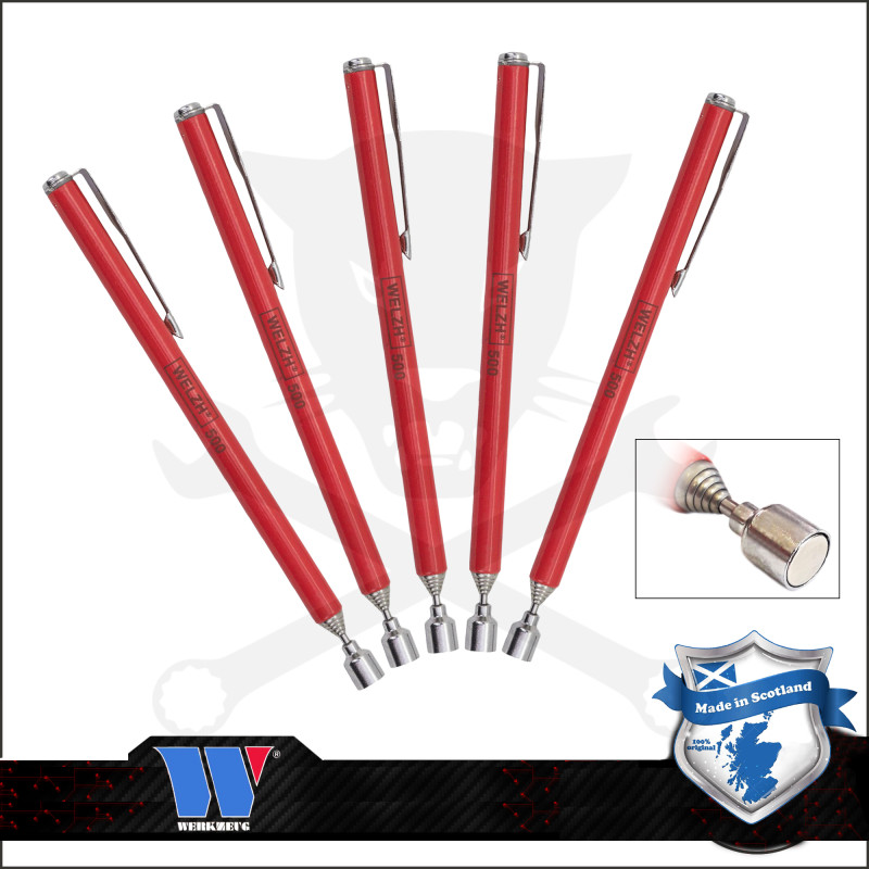 Mágnes teleszkópos készlet 150-610 mm - 0,7 kg 5 db-os készlet