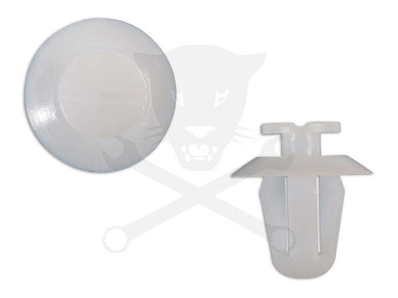 Műanyag patent készlet Fehér, Peugeot Citroen 10 db -