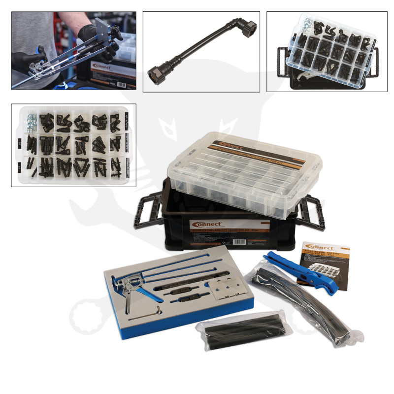 Üzemanyagcső és speciális gyors-csatlakozó szerviz készlet+ PRÉS