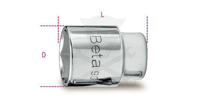 Crowafej 1/4" 6l.n.5/16BETA(900AS/5/16)