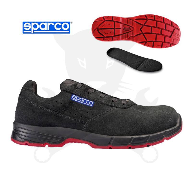 Munkavédelmi cipő SPARCO - CHALLENGE S1P fekete 46-os