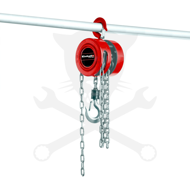 Emelő láncos 1 tonna - 2.5 méter - Einhell (TC-CH 1000)