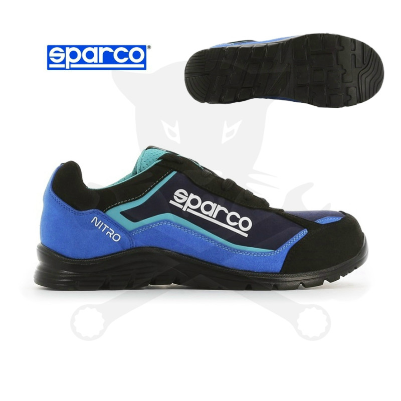 Munkavédelmi cipő SPARCO - NITRO S3 kék 44-es