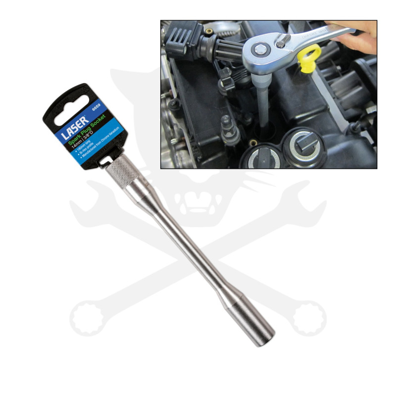 Gyertyakulcs 14 mm hosszú 3/8" 12 szögű 180 mm Ford Ecoboost 1.5