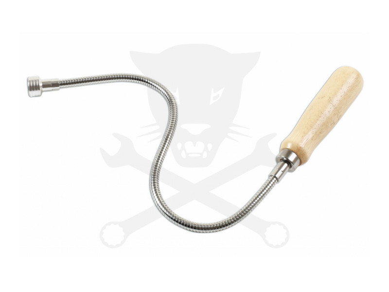 Mágneses felszedő szerszám - flexibilis 533 mm - klasszikus fa nyél