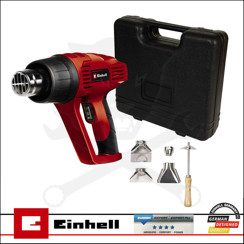 Hőlégfúvó kétfokozatú 2000W - 550°C - Einhell (TH-HA 2000)