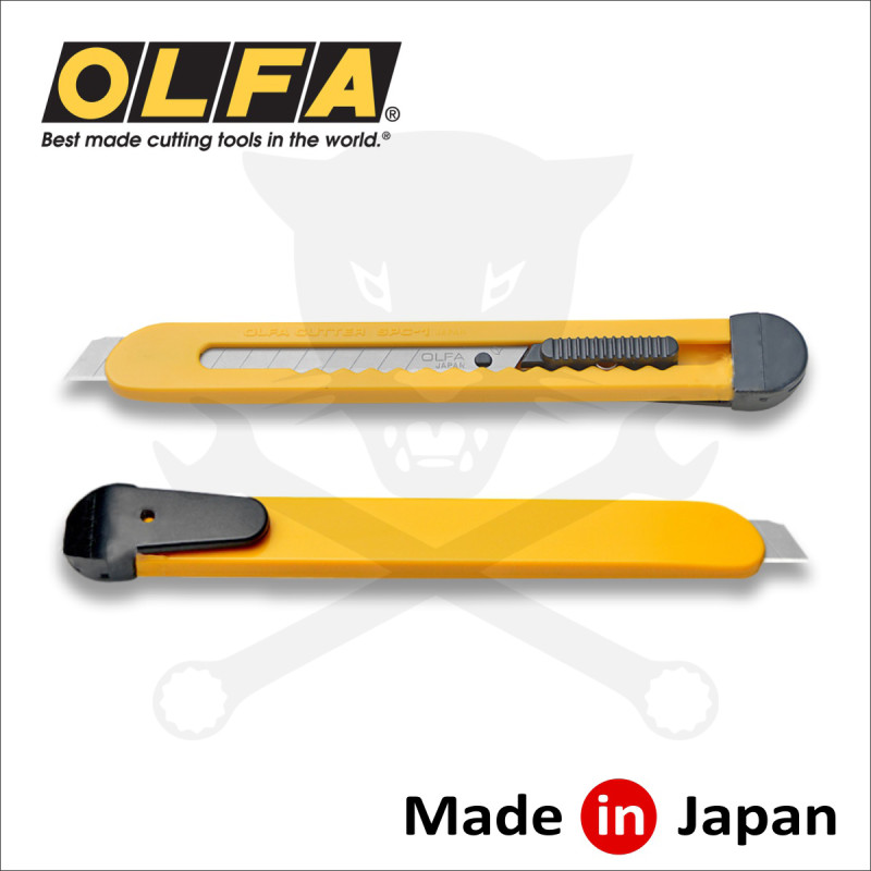 Vágókés OLFA 9 mm törh.penge, automata rögz. - műanyag