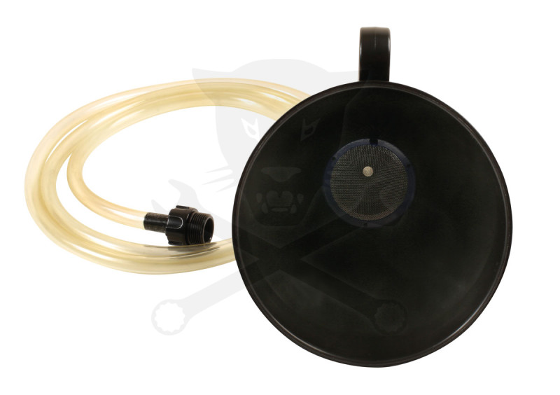 Váltóolaj-betöltő tölcsér DSG váltóhoz szűrővel + adapterrel  készlet -