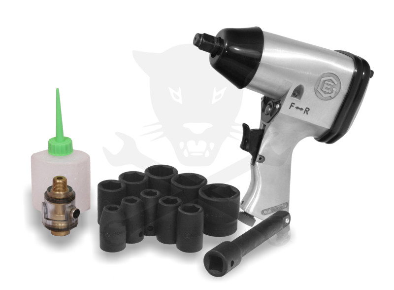 Légkulcs  1/2"  312 Nm 16 db-os készlet Genius