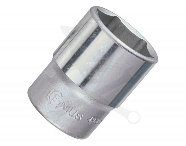 Dugókulcs - crowafej 1/2" 6 lap normál 26 mm Genius