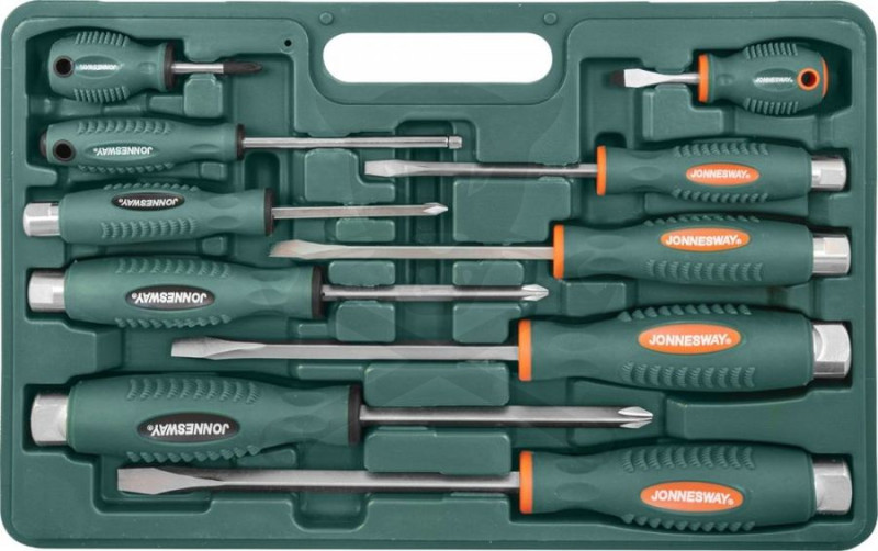 Csavarhúzó készlet üthető 10 db