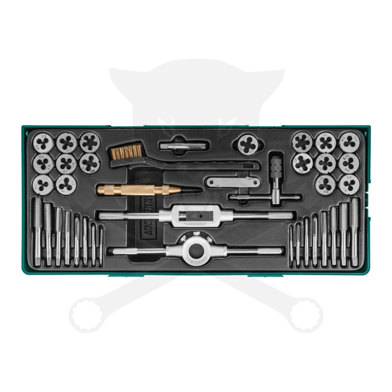 Menetfúró és menetmetsző készlet metrikus - 40 db