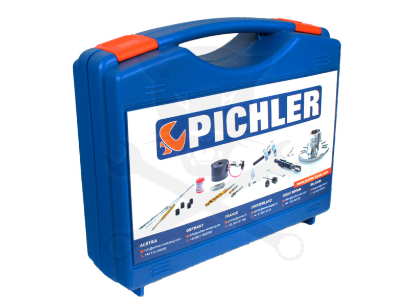 Pichler izzító gyertya kihúzó univerzális megfogó fej + kalapács készlet