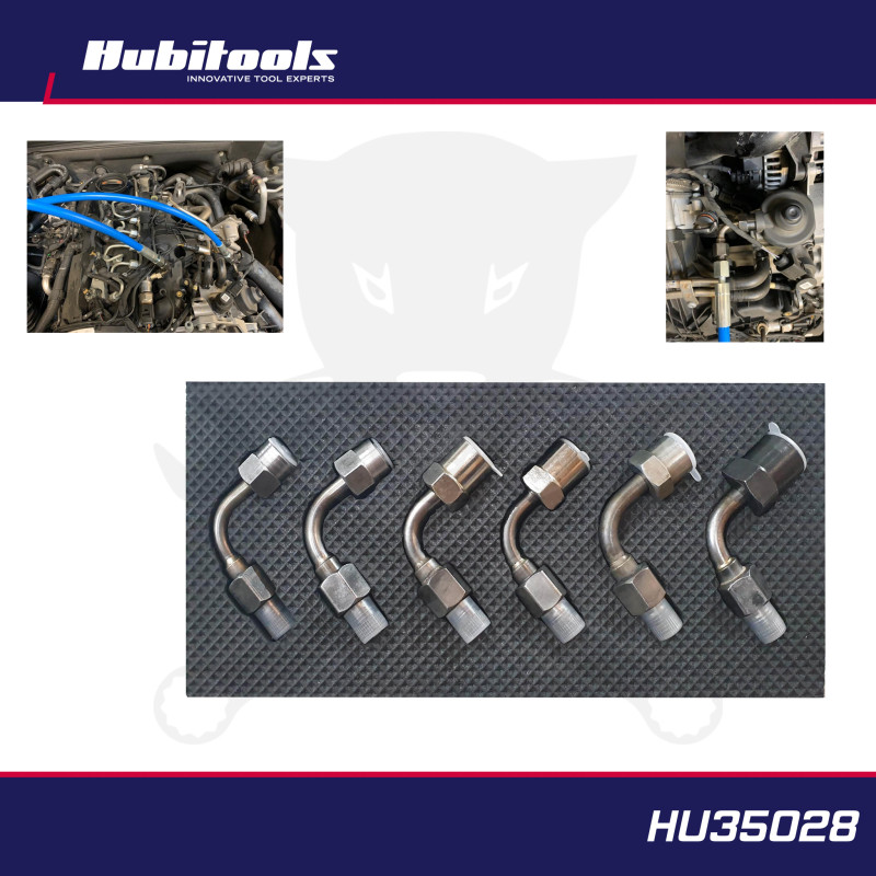 Nyomásteszter PressureDiag-hoz Adapter: CRD nagy nyomású adapter készlet