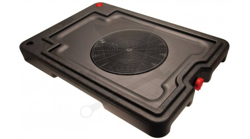 Olajleeresztő tartály - kanna 20 literes extra lapos 850 x 600 x 100 mm