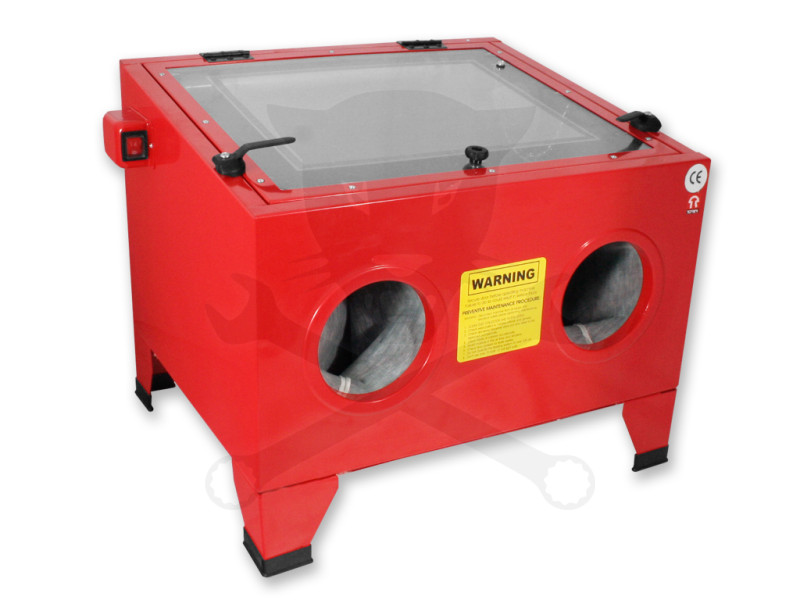 Homokfúvó szekrény 90 literes kicsi - XH-SBC90