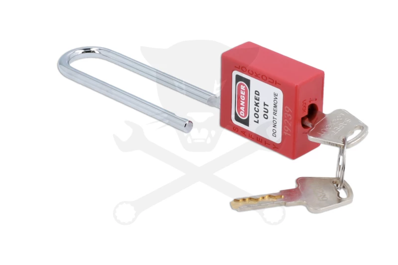 Biztonsági Nylon műanyag lakat hosszú - Sorszámozott