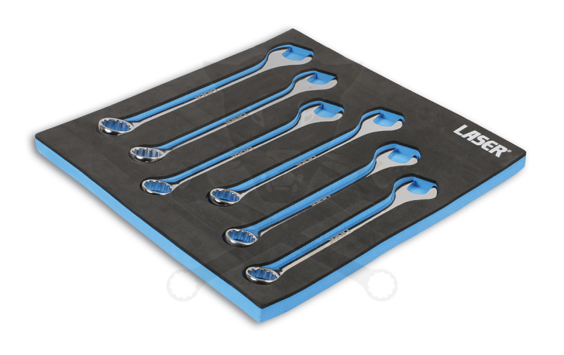 Csillag-villáskulcs készlet 26-32 mm EVA tálcán  - KIFUTÓ !