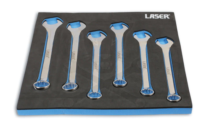 Csillag-villáskulcs készlet 26-32 mm EVA tálcán  - KIFUTÓ !