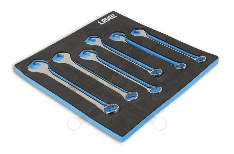 Csillag-villáskulcs készlet 26-32 mm EVA tálcán  - KIFUTÓ !