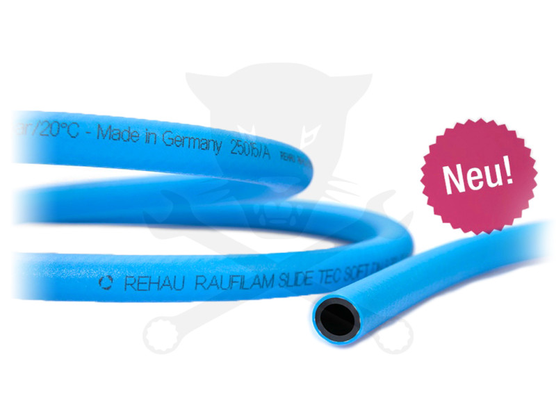 Levegőcső - levegőtömlő - PVC - 2 rétegű kék Slidetec Soft DN13 13/19 mm