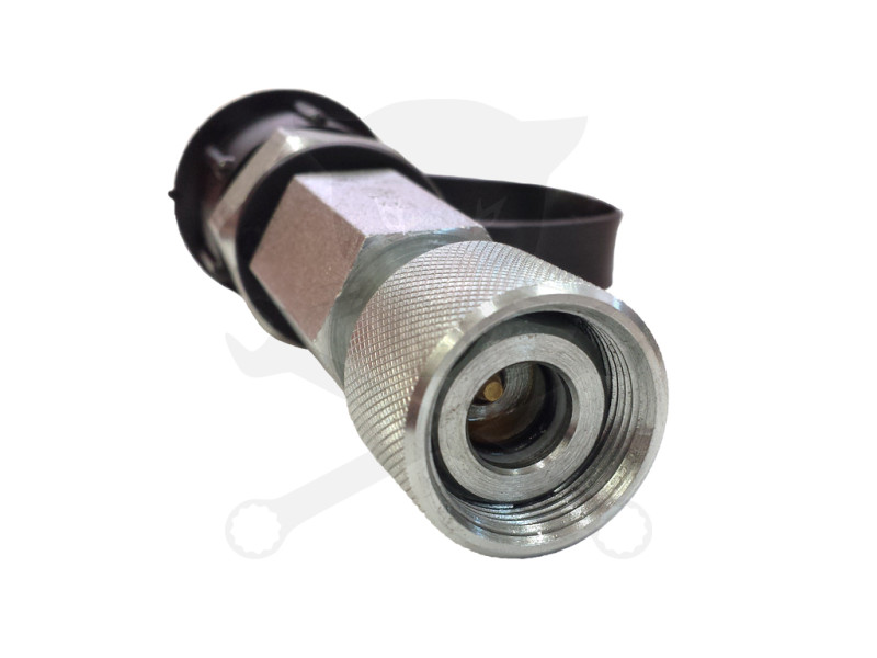 Karosszéria nyomatóhoz szelepes hidr.-csatl. bővítő adapter 1/4"-3/8"
