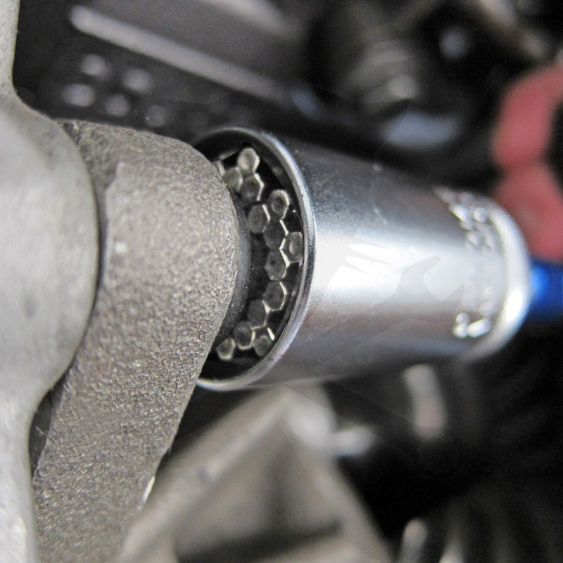 Dugókulcs - crowafej multi univerzális "túlélő fej" + T-fogó 9-21 mm