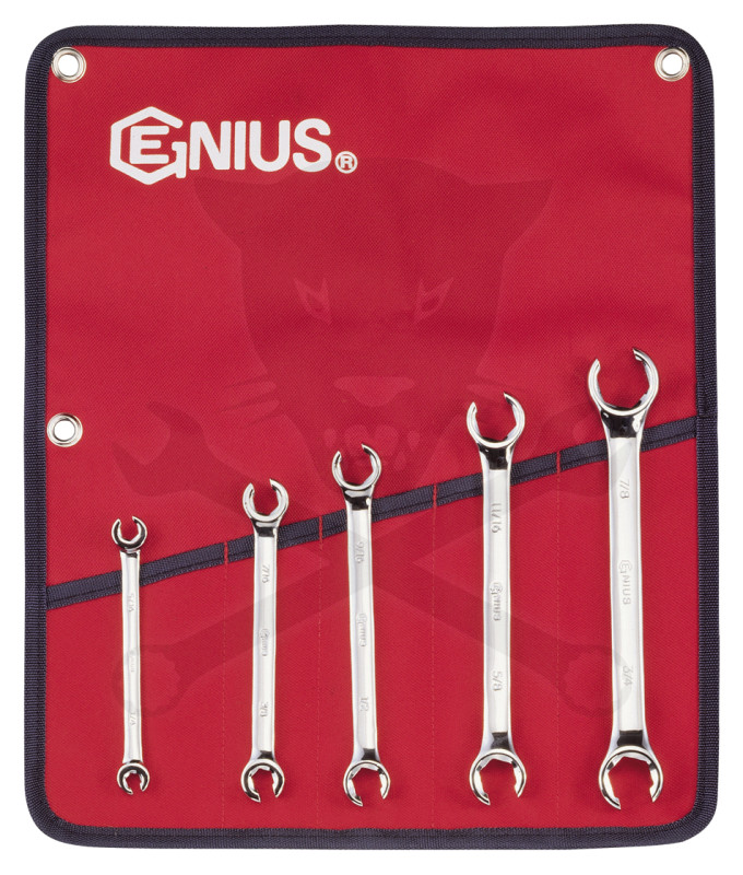 Fékcsőkulcs készlet 5 db-os COLOS - Genius