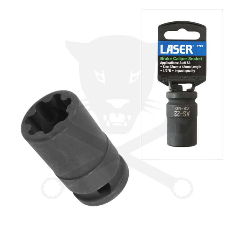 Féknyeregkulcs  7 lapú spec. 22 mm-es - Audi S5