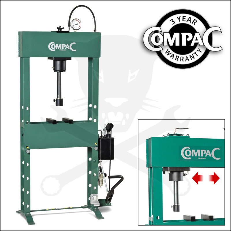 Prés 25 t hidro-pneumatikus lábpedálos - gyors dugattyú - Compac FP 25 G6