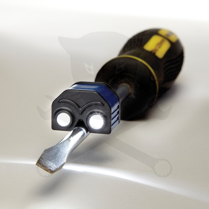 Szerelőlámpa LED mini, mágneses - kéziszerszámokra rögzíthető