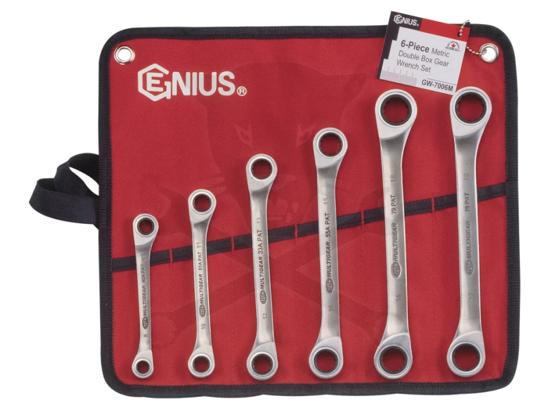 Csillag-csillag racsn. készlet 6 db-os 8-19 mm - Genius