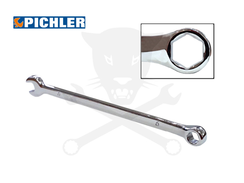 Csillag-villáskulcs  - HATLAPÚ -  6 mm x 130 mm - 15 fokos