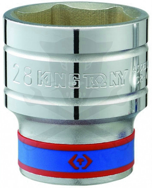 Dugókulcs - crowafej 1/2" 6 lap normál 39 mm KingTony