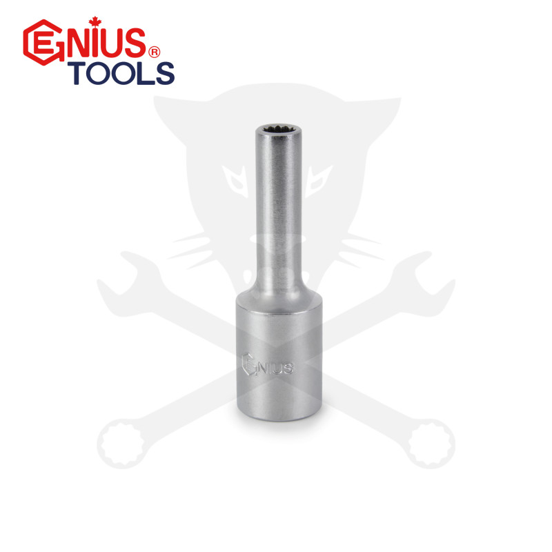 Dugókulcs - crowafej 3/8" 12 lap hosszú   7 mm Genius