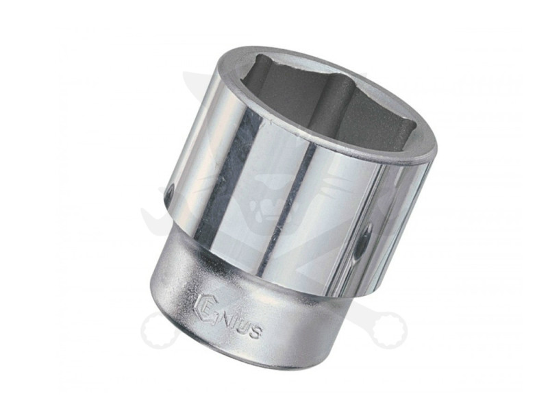 Dugókulcs - crowafej 3/4" 6 lap normál 57 mm Genius