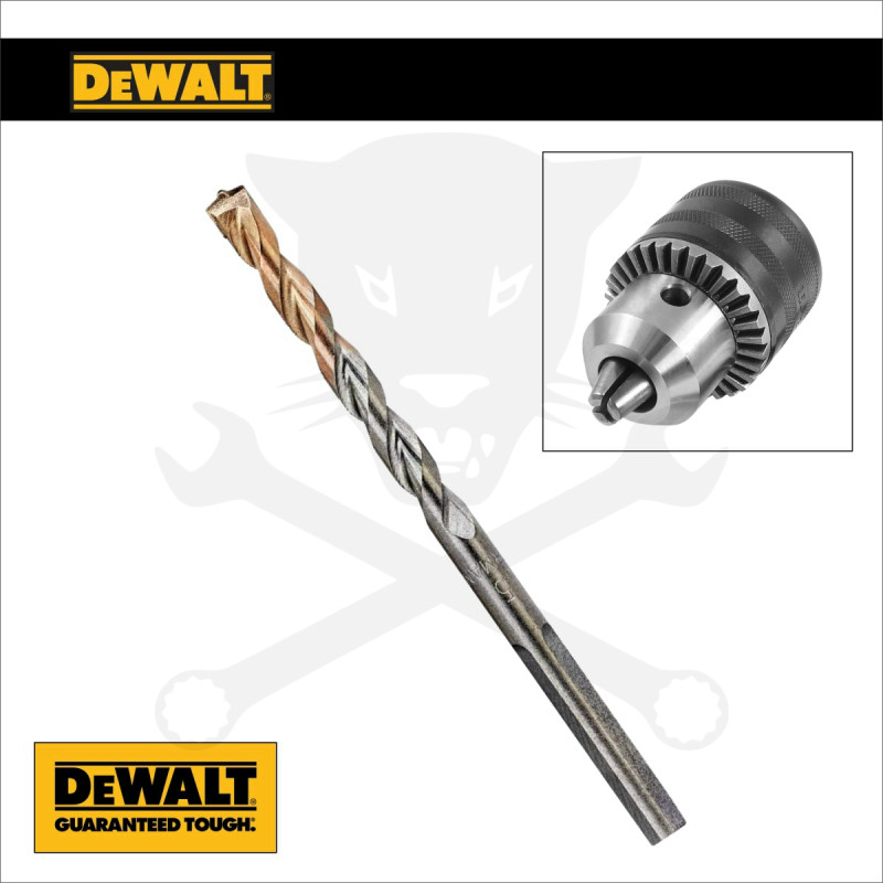 Kőzetfúró  8.0 x 200 mm Extreme2 - lapolt - DeWalt