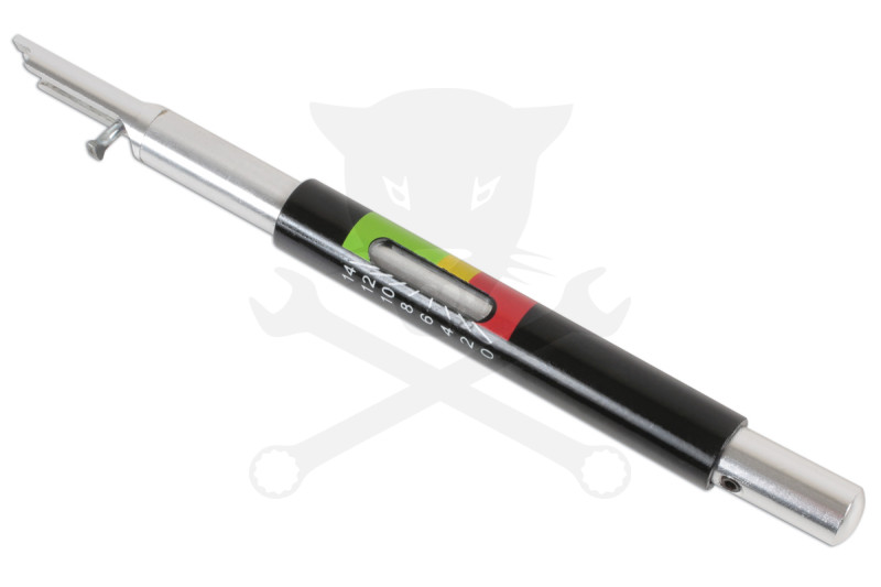 Fékbetétvastagság-ellenőrző