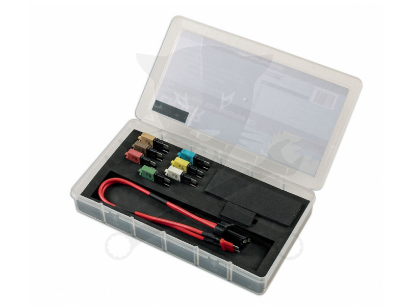 Rövidzárlat vizsgáló készlet 8 részes - Standard biztosíték