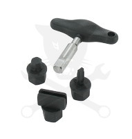 Olajleeresztő kulcs készlet műanyag olajcsavarokhoz 4:1 VAG-FORD-BMW-PSA